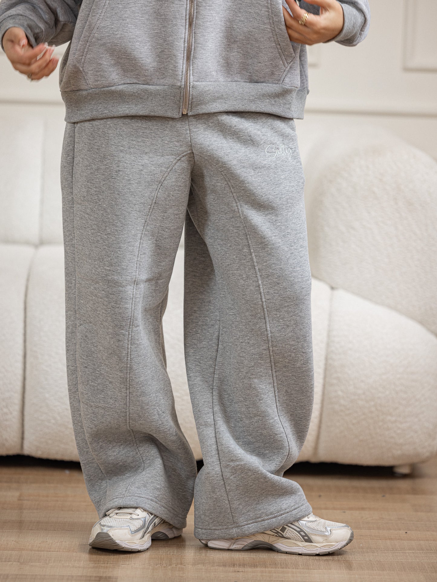 Grey Baggy Sweatpants