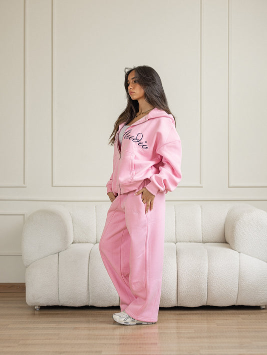 Pink Studio Zip-up